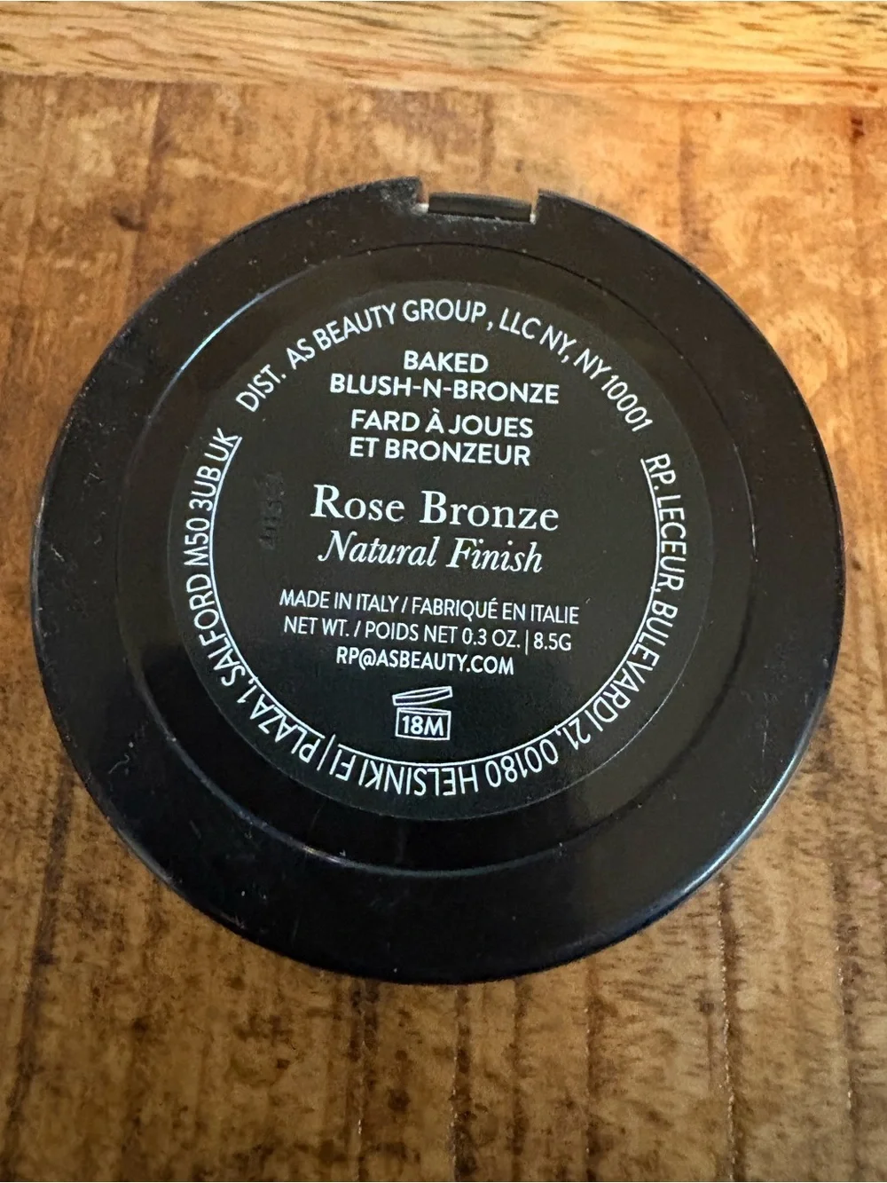 Laura Geller Rose Bronze Baked Blush N Bronze EUC
